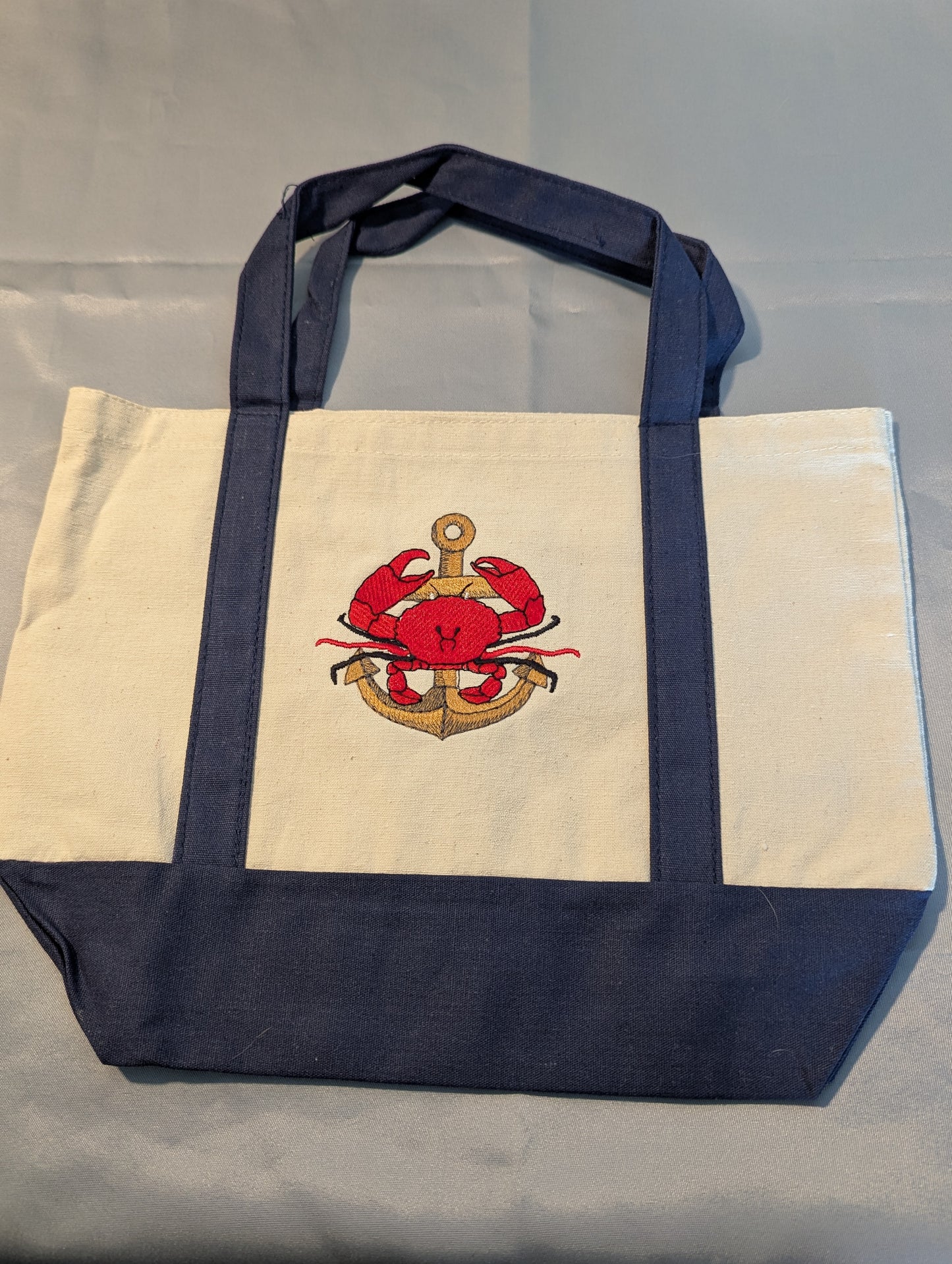 Navy Crab & Anchor