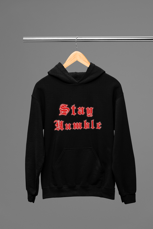 Stay Humble Applique Hoodie